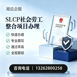 福州SLCP社会劳工整合项目申报服务