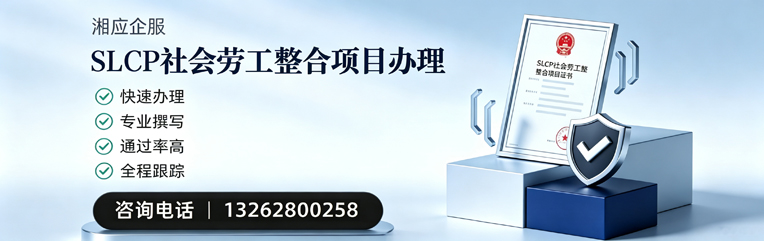 福州SLCP社会劳工整合项目申报服务